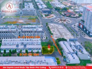 LÔ GÓC 2 MẶT TIỀN ĐƯỜNG TRẦN BẠCH ĐẰNG & VŨ THỊ SEN – KHU ĐÔ THỊ PHÚ CƯỜNG