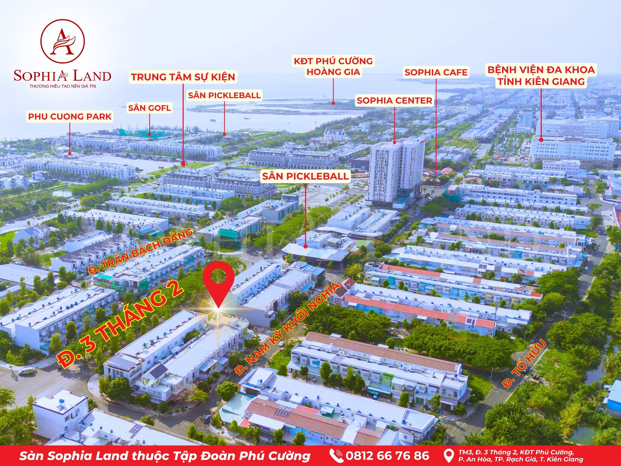 NỀN GÓC ĐƯỜNG 3 THÁNG 2 – LÔ P17, KĐT PHÚ CƯỜNG KIÊN GIANG