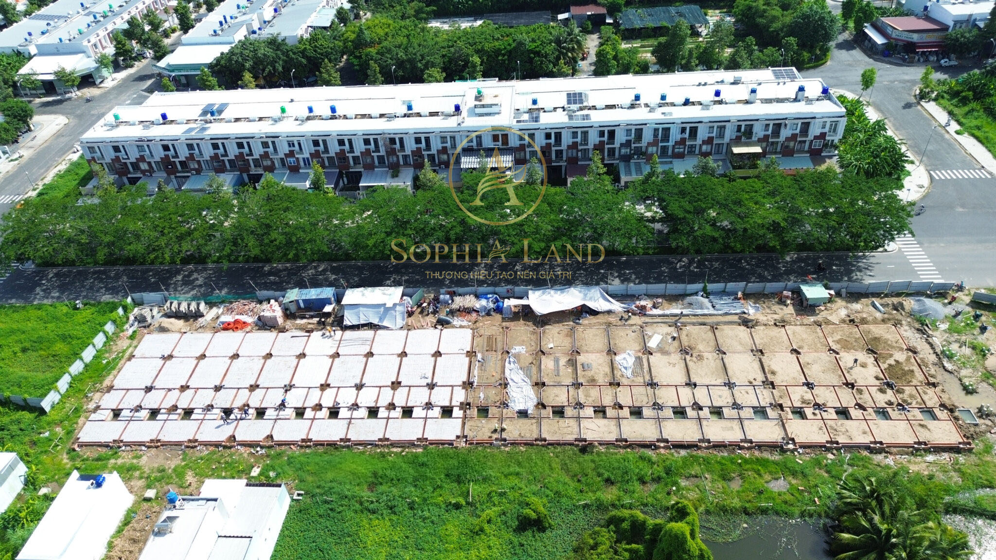 Tiến Độ Thi Công Shophouse Hikaru Phú Cường Kiên Giang Hiện Tại (Cập nhật 16/06/2025)